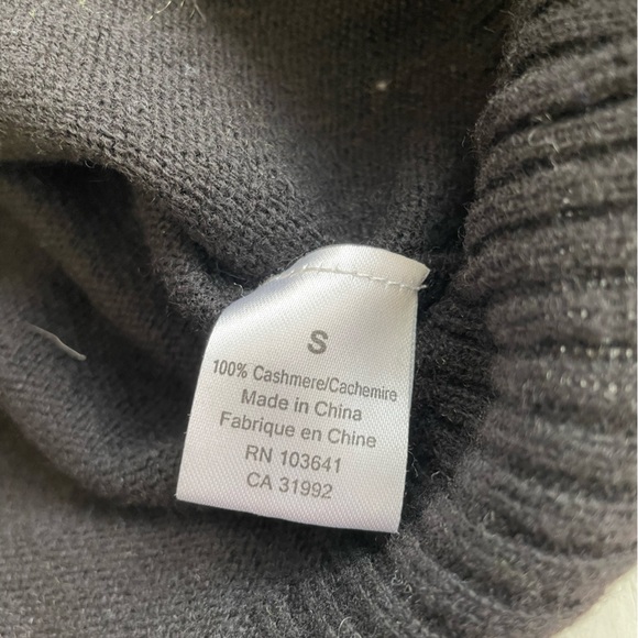 Kier + J Women’s  Pointelle Cashmere Sweater Size Small - Picture 7 of 9